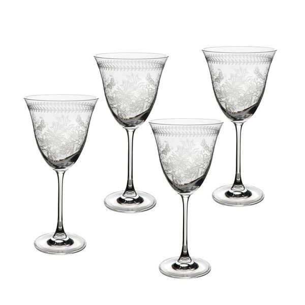 Portmeirion Botanic Garden Wine Glass Set of 4