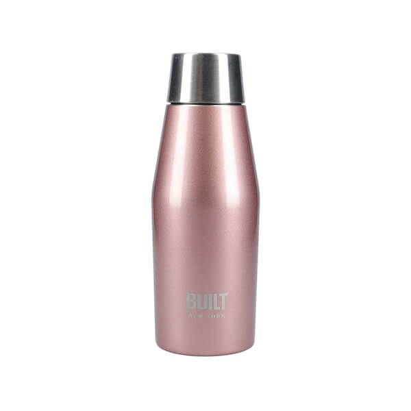Built Apex 330ml Perfect Seal Water Bottle Rose Gold