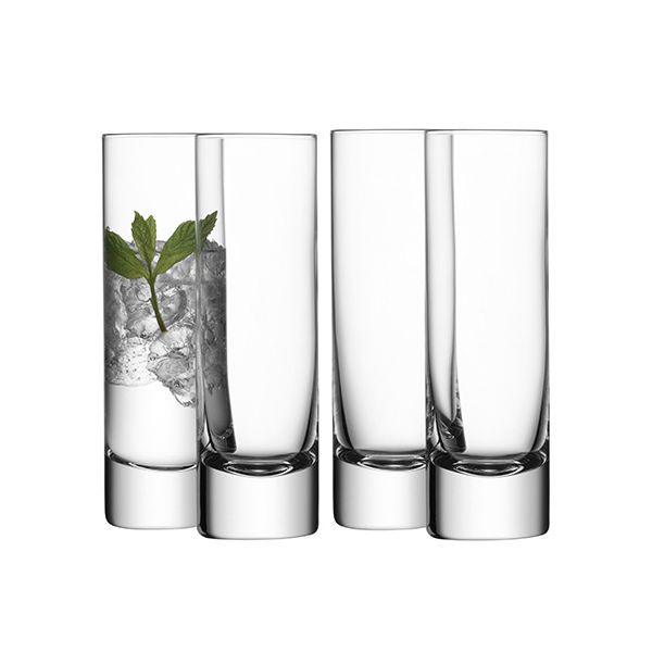 LSA Bar Long Drink Glass Set Of Four