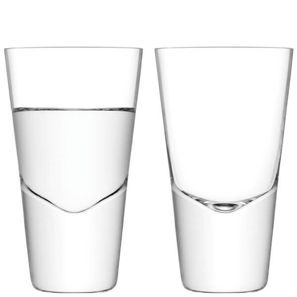 LSA Bar Vodka Glass 100ml Clear Set of Two