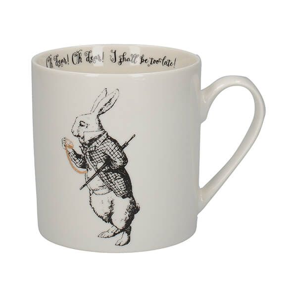 Alice In Wonderland White Rabbit Mug
