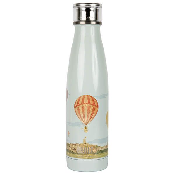 Built V&A 500ml Double Walled Stainless Steel Water Bottle Hot Air Balloon
