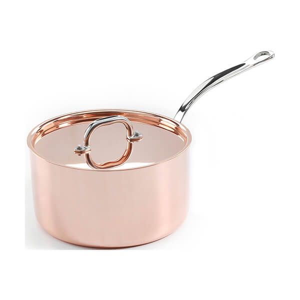 Samuel Groves Copper Induction 20cm Saucepan with Lid