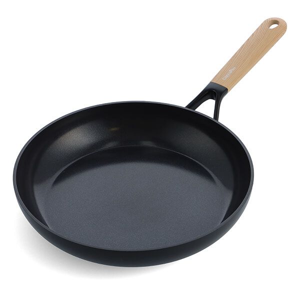 GreenPan Eco Smartshape 28cm Non Stick Frying Pan with Light Wood Patterned Handle
