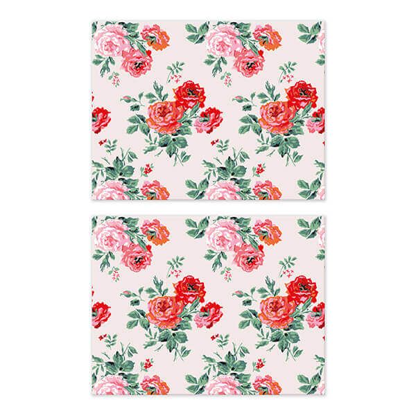 Cath Kidston Archive Rose Set of 2 Placemats