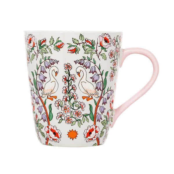 Cath Kidston Flowers And Friends Blue Stanley Mug
