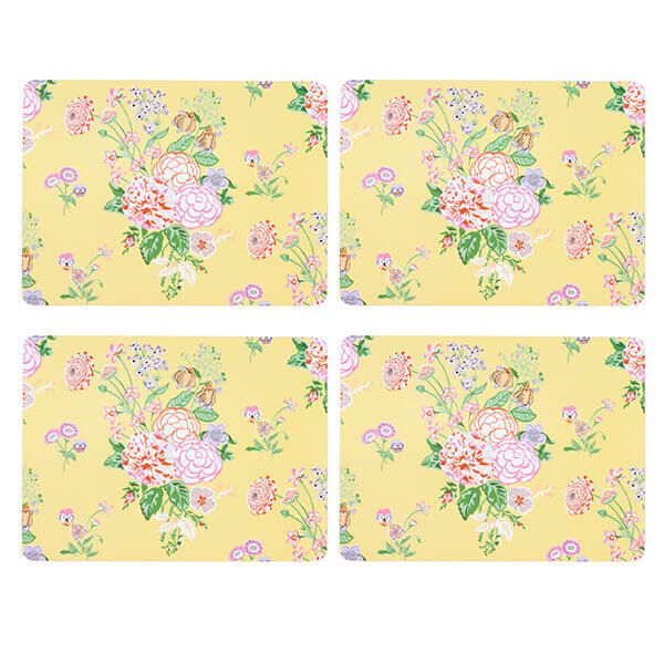 Cath Kidston Floral Fields Set of 4 Cork Backed Placemats