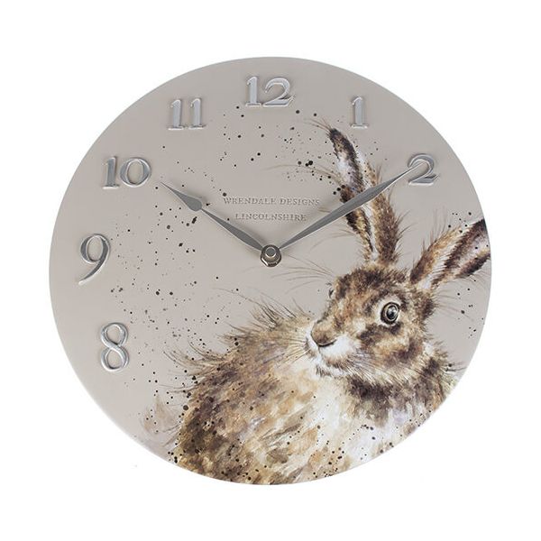 Wrendale Designs Hare Clock