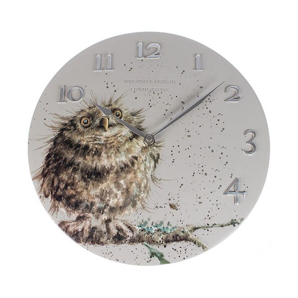 Wrendale Designs Owl Clock