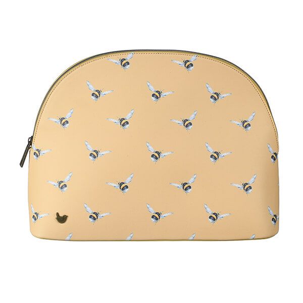Wrendale Designs Large Bee Cosmetic Bag - Busy Bee