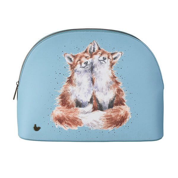 Wrendale Designs Large Fox Cosmetic Bag - Contentment