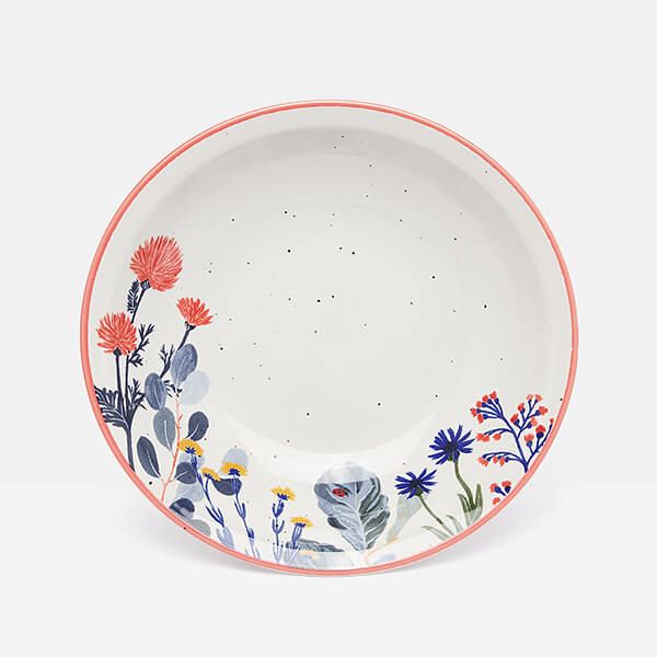 Joules Country Cottage Stoneware Pasta Bowl