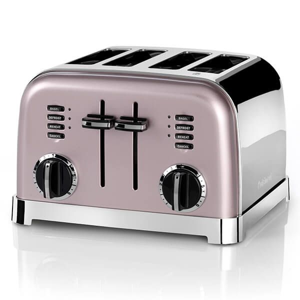 Cuisinart Style Collection 4 Slice Toaster Vintage Rose
