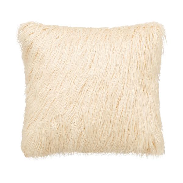 Katie Piper Restore Fluffy Cushion 45 x 45cm Cream