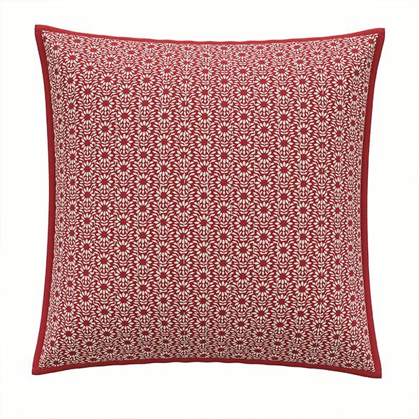 V&A Rosalie Cushion 45x45cm Red
