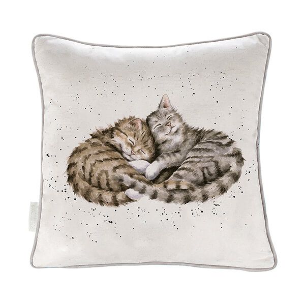 Wrendale Designs 40cm Sweet Dreams Cats Square Cushion