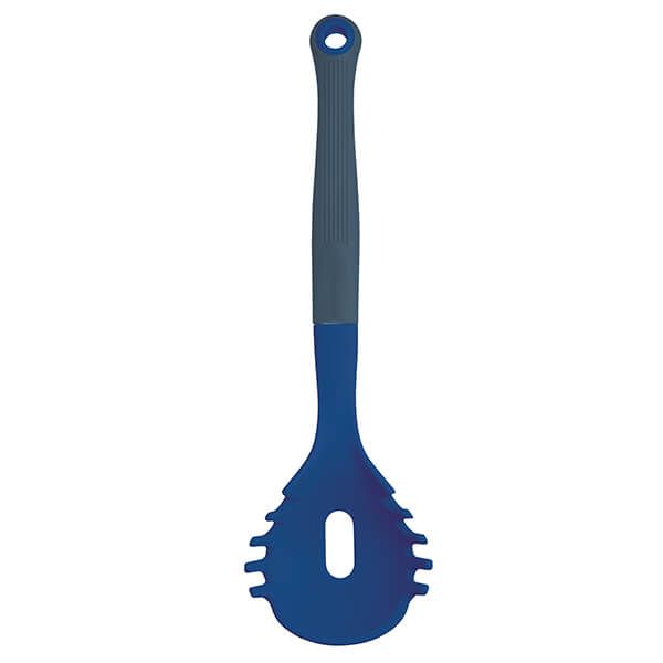 Colourworks Brights Navy Silicone Headed Pasta Serving Spoon/Measurer