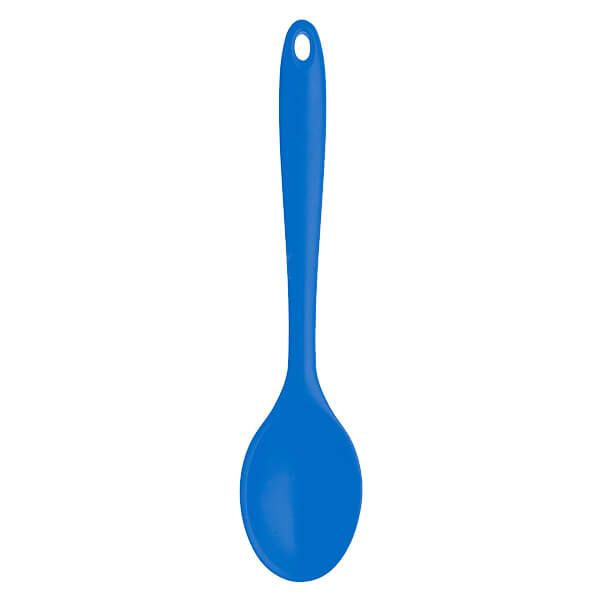 Colourworks Silicone 27cm Cooking Spoon Blue