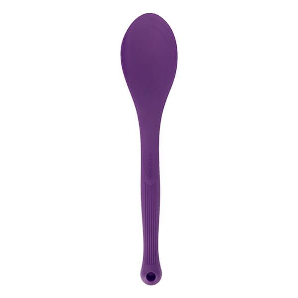 Colourworks Silicone 29cm Cooking Spoon Purple