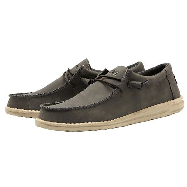 Dude Shoes Wally Recycled Leather Coffee