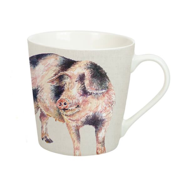 Foxwood Home Country Life Mug Pig