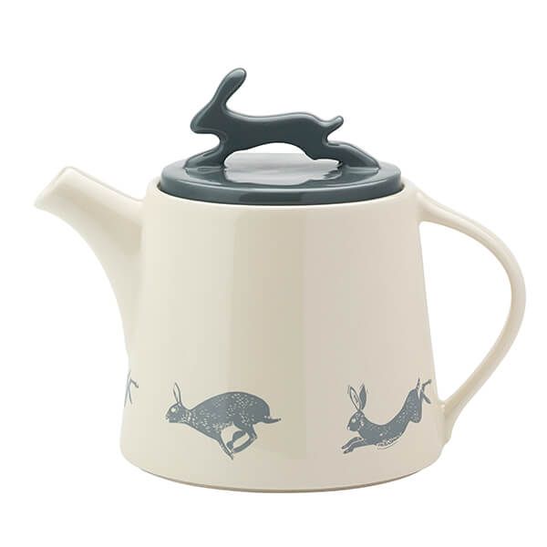 English Tableware Company Artisan Teapot With A 3D Hare Lid