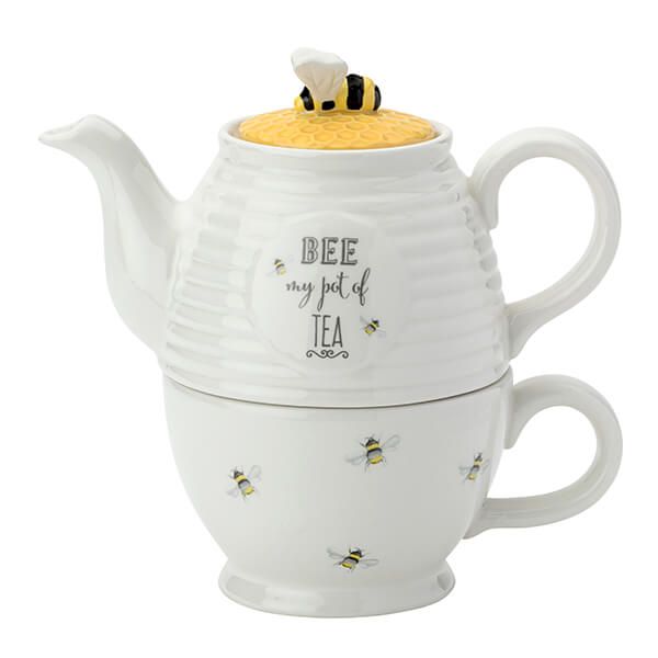 English Tableware Company Bee Happy Tea For One