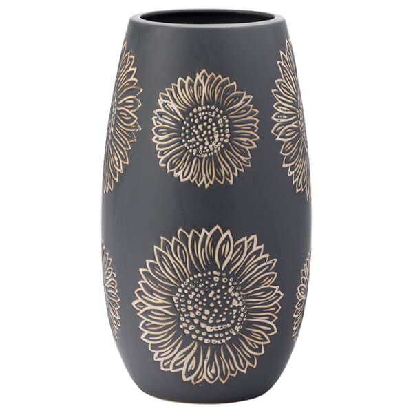 English Tableware Company Artisan Flower Wax Resist Vase