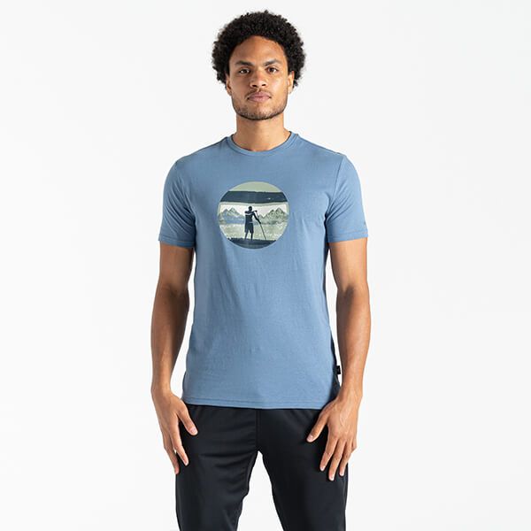 Dare 2b Mens Movement II T-Shirt Coronet Blue