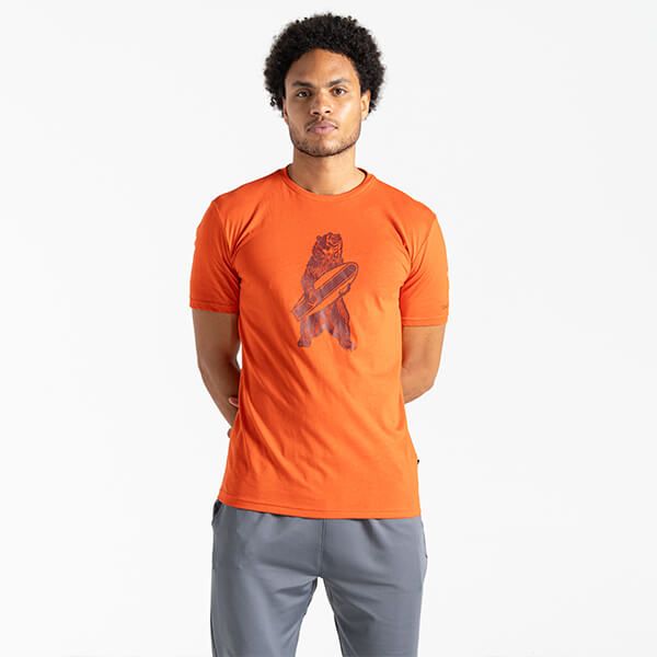 Dare 2b Mens Movement II T-Shirt Cinnamon