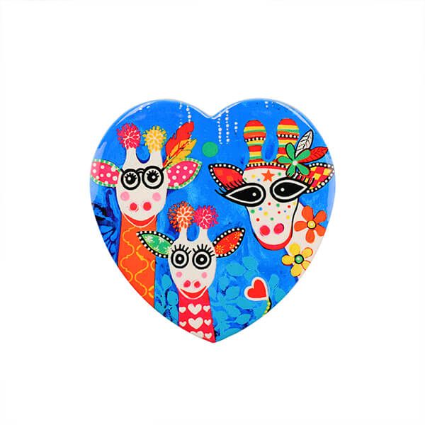 Maxwell & Williams Love Hearts Mr Gee Family 10cm Ceramic Coaster