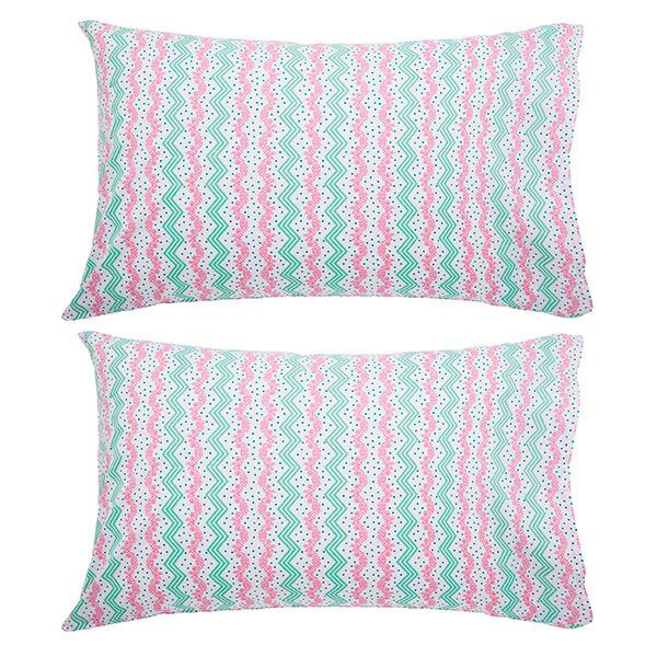 Joules Indienne Floral Pair of Standard Pillowcases Multi Coloured