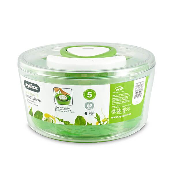 Zyliss Small Green Easy Spin 2 Salad Spinner