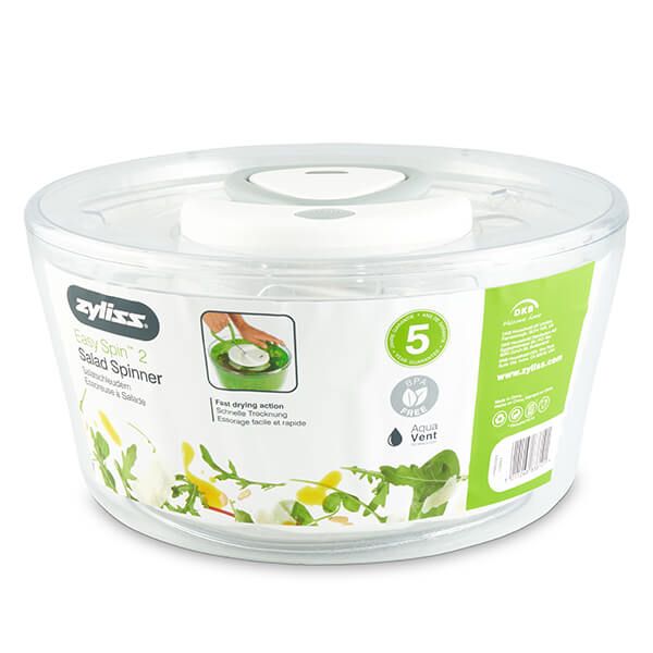 Zyliss Large White Easy Spin 2 Salad Spinner