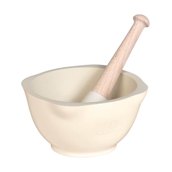 Emile Henry Clay Mortar & Pestle