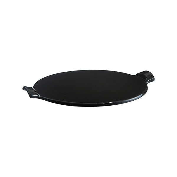 Emile Henry Charcoal Smooth Pizza Stone 37cm