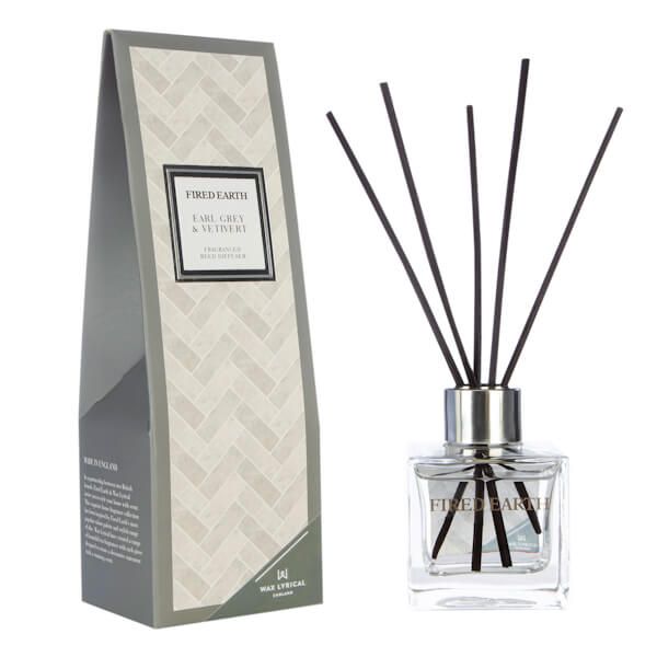 Fired Earth by Wax Lyrical Reed Diffuser 100ml Earl Grey & Vetivert