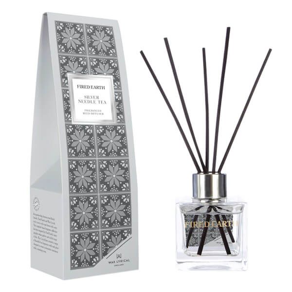 Fired Earth by Wax Lyrical Reed Diffuser 100ml Silver Needle Tea