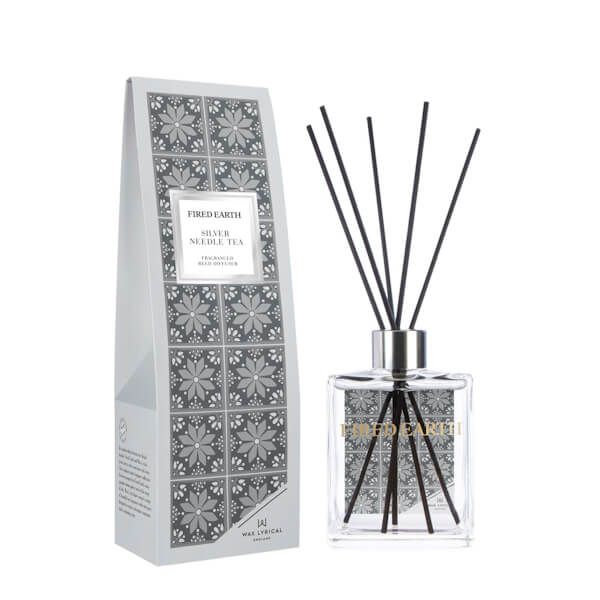 Fired Earth by Wax Lyrical Reed Diffuser 180ml Silver Needle Tea