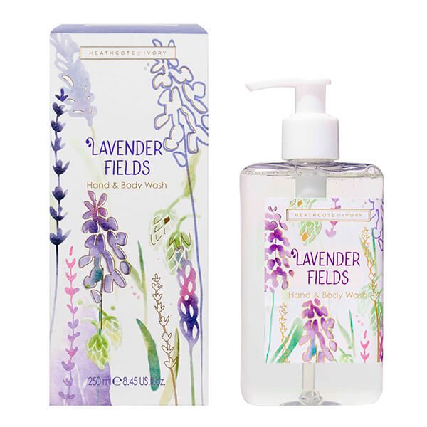 Heathcote & Ivory Lavender Fields Hand & Body Wash 250ml