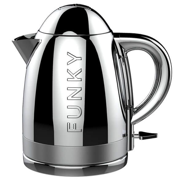 The Funky Appliance Company 1.7 Litre Kettle Chrome