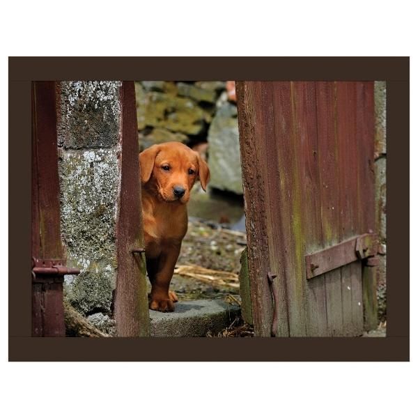Rural Roots Fox Red Lab Lap Tray