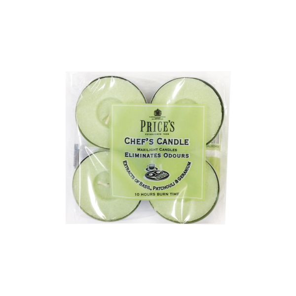 Prices Fresh Air Chefs Maxi Tealights Pack Of 4