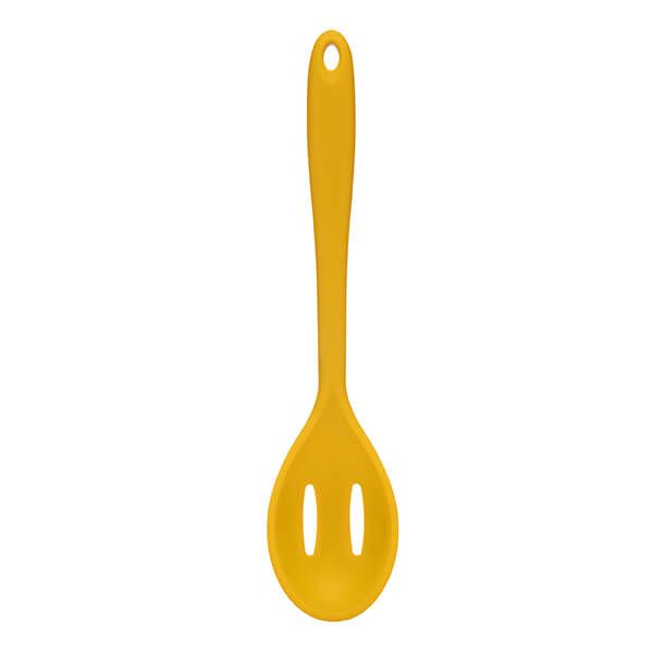 Fusion Twist Silicone Slotted Spoon Yellow