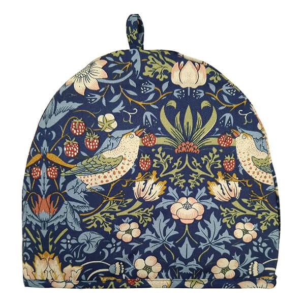 William Morris Strawberry Thief Navy Tea Cosy For One