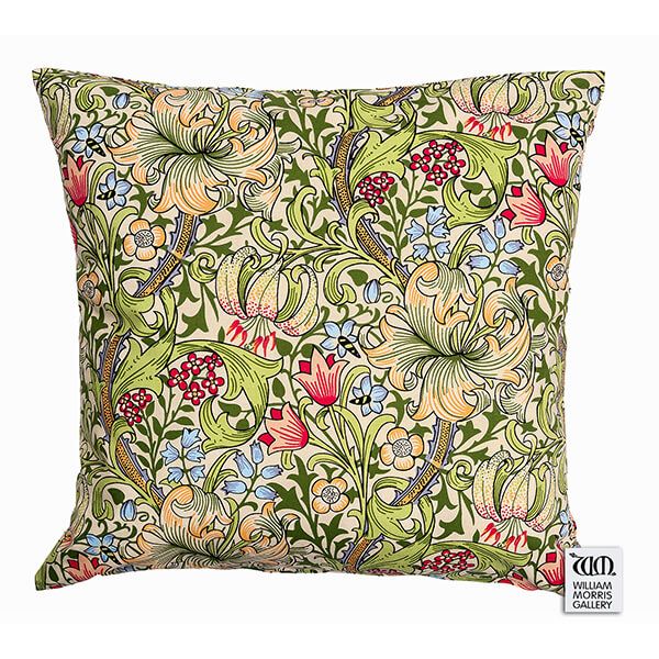William Morris Golden Lily Cushion And Poly Pad