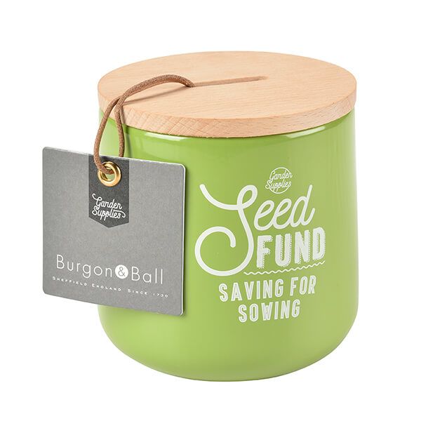 Burgon & Ball Seed Fund Money Box - Gooseberry