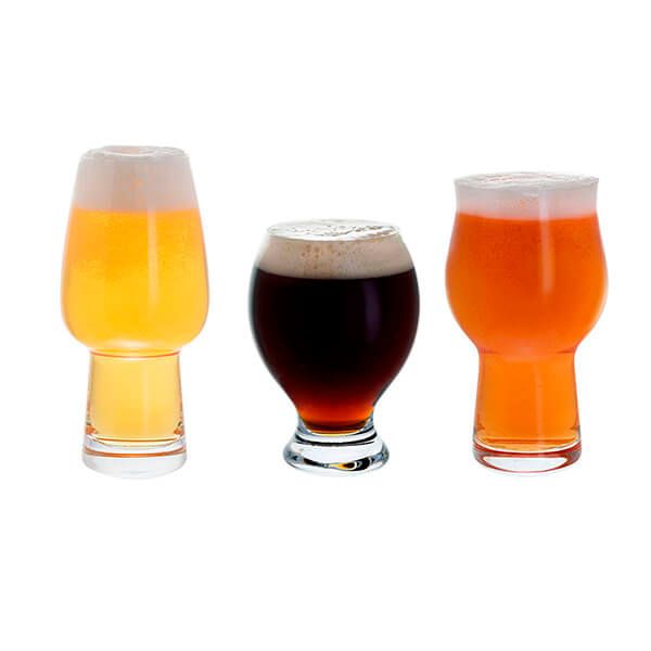Dartington Party Pack Set Of 3 Three Cheers for Beers