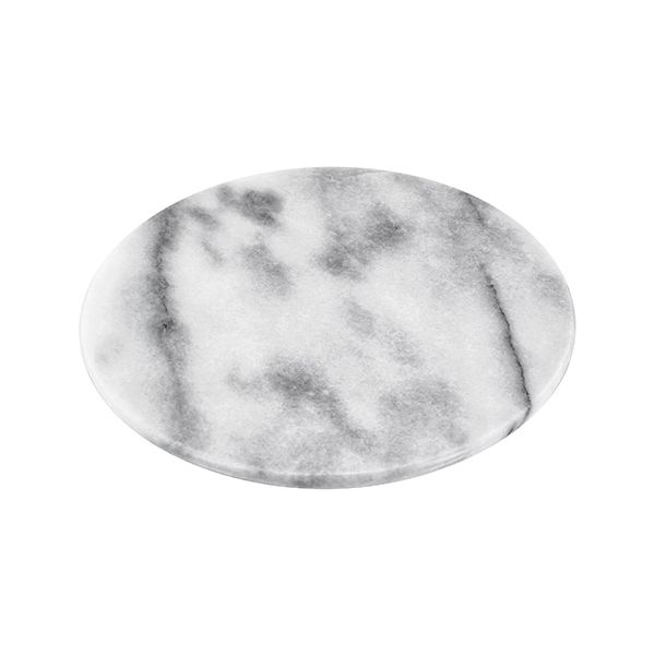 Judge White Marble Round Platter 26cm/10"