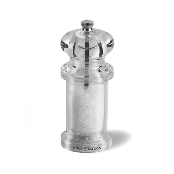 Cole & Mason 505 Clear Acrylic Precision Salt Mill